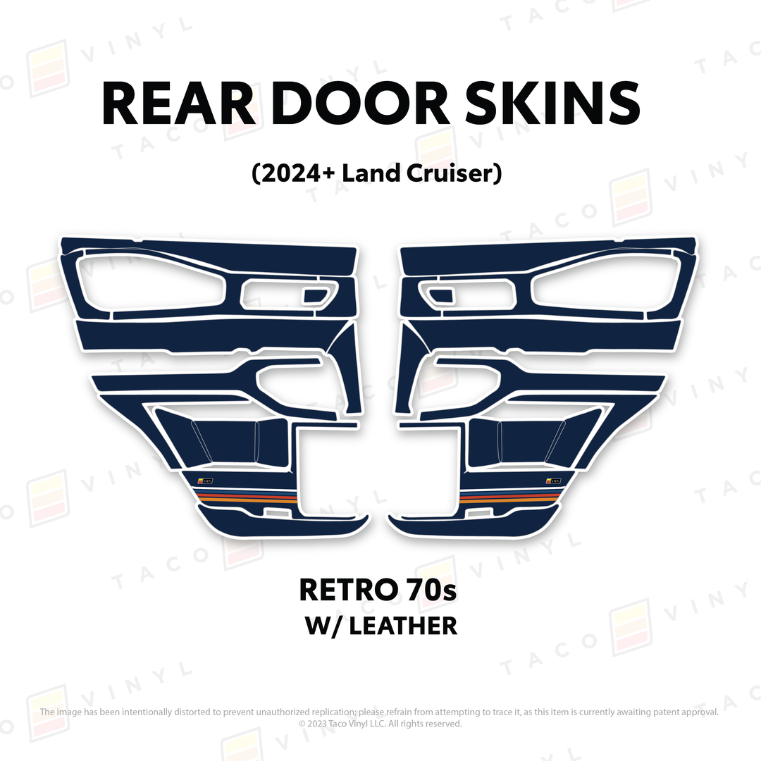 2025+ Land Cruiser 250 Door Skins