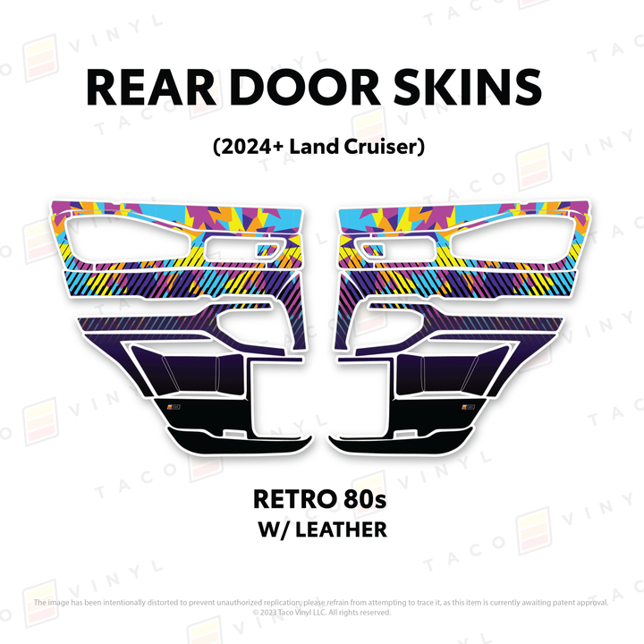 2025+ Land Cruiser 250 Door Skins