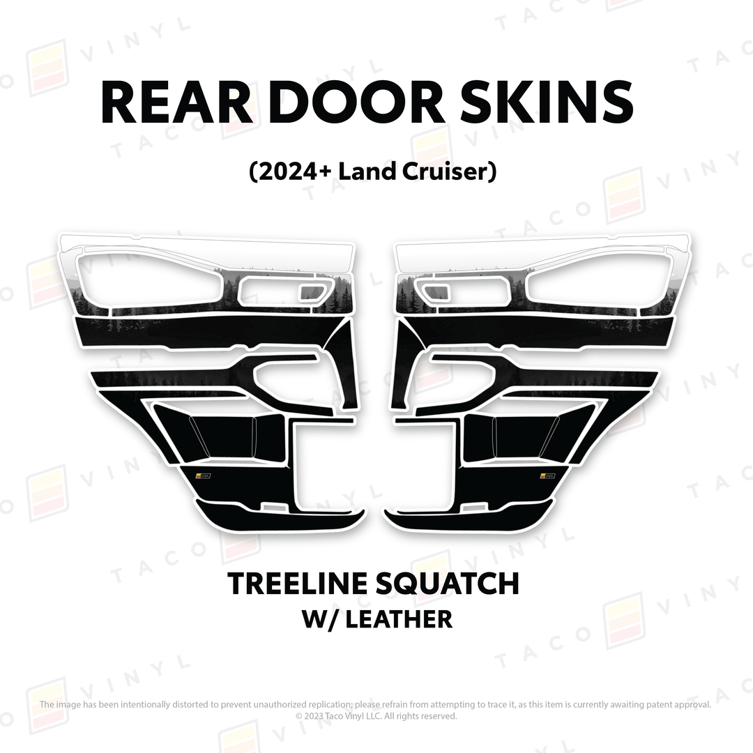 2024+ Land Cruiser 250 Door Skins