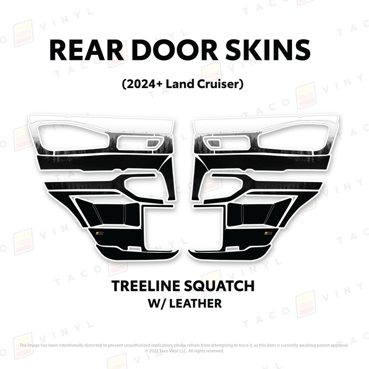 2024+ Land Cruiser 250 Door Skins