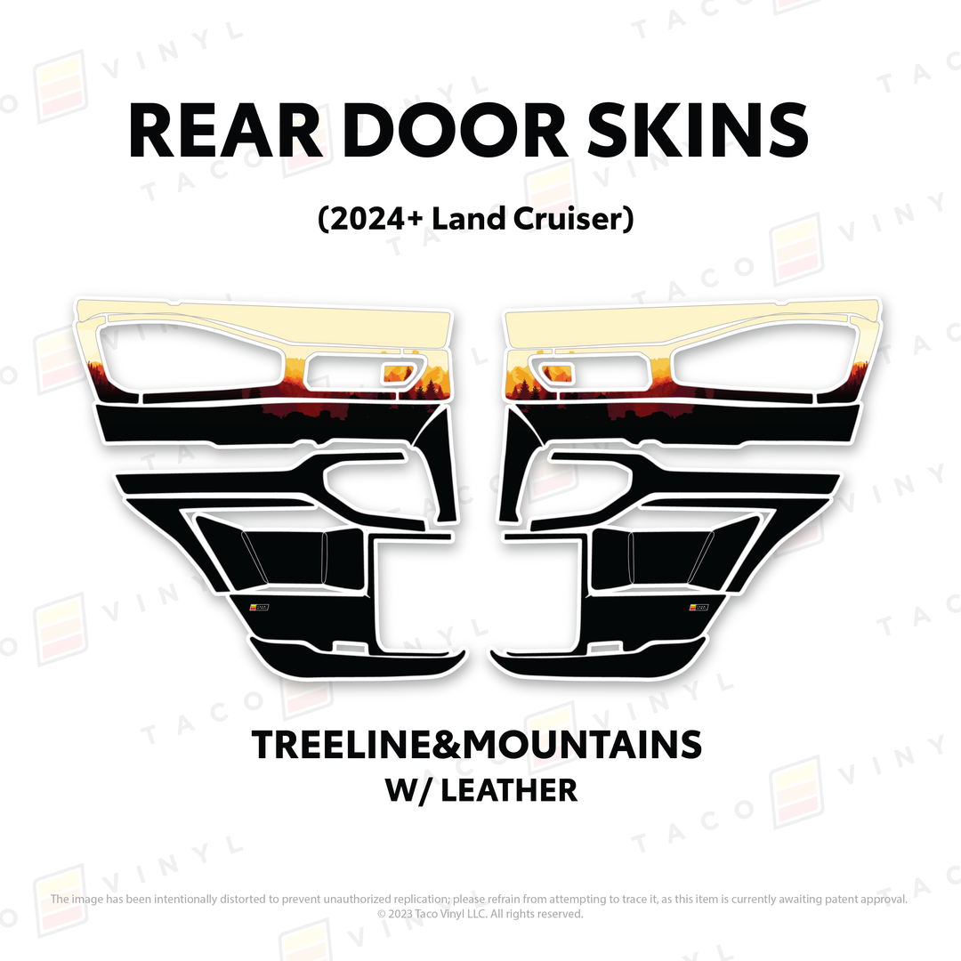 2025+ Land Cruiser 250 Door Skins