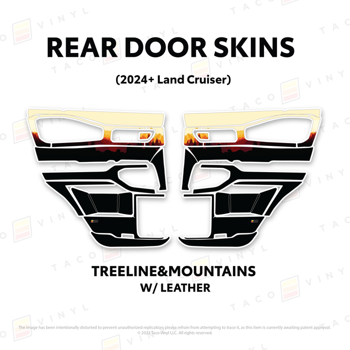 2025+ Land Cruiser 250 Door Skins