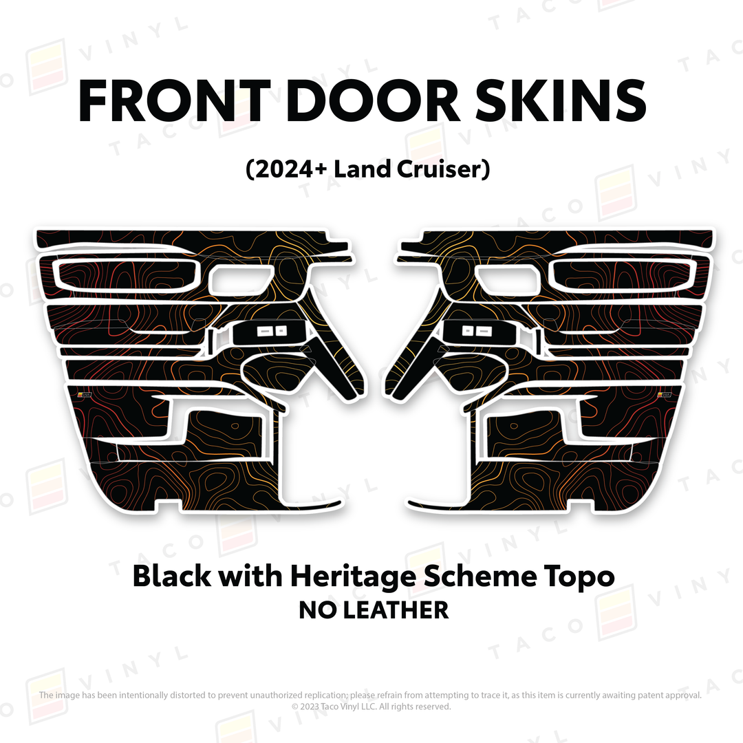 2024+ Land Cruiser 250 Door Skins