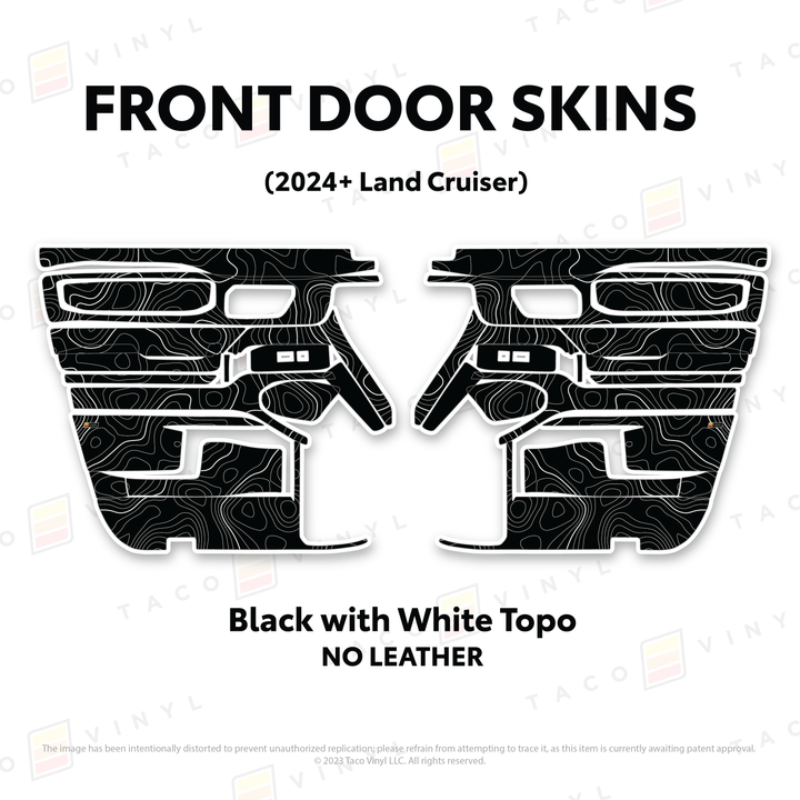 2024+ Land Cruiser 250 Door Skins