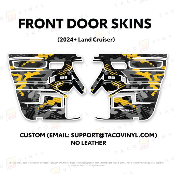 2025+ Land Cruiser 250 Door Skins