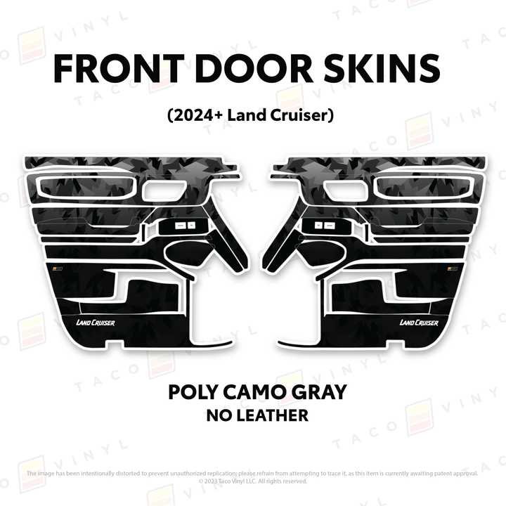 2025+ Land Cruiser 250 Door Skins