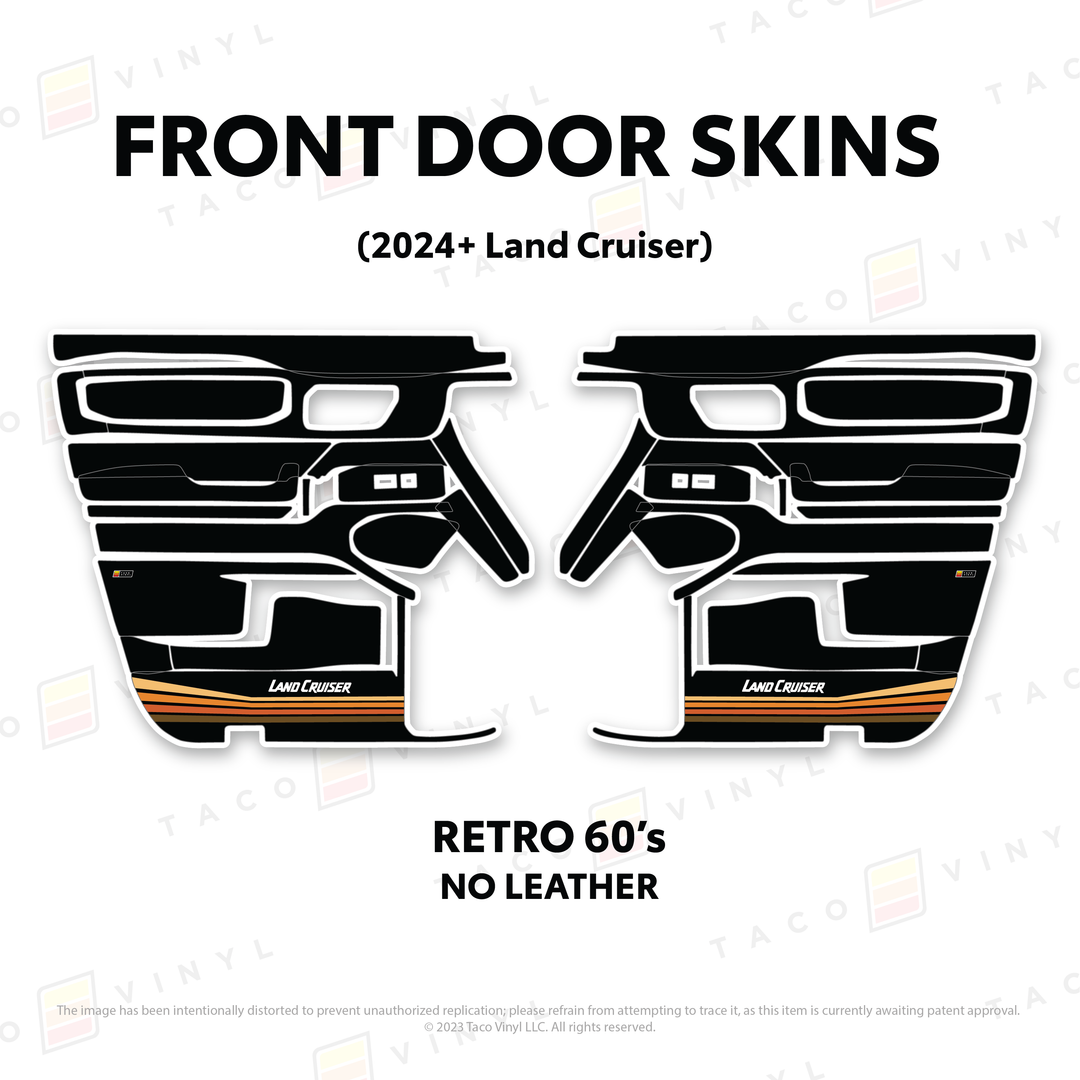 2025+ Land Cruiser 250 Door Skins