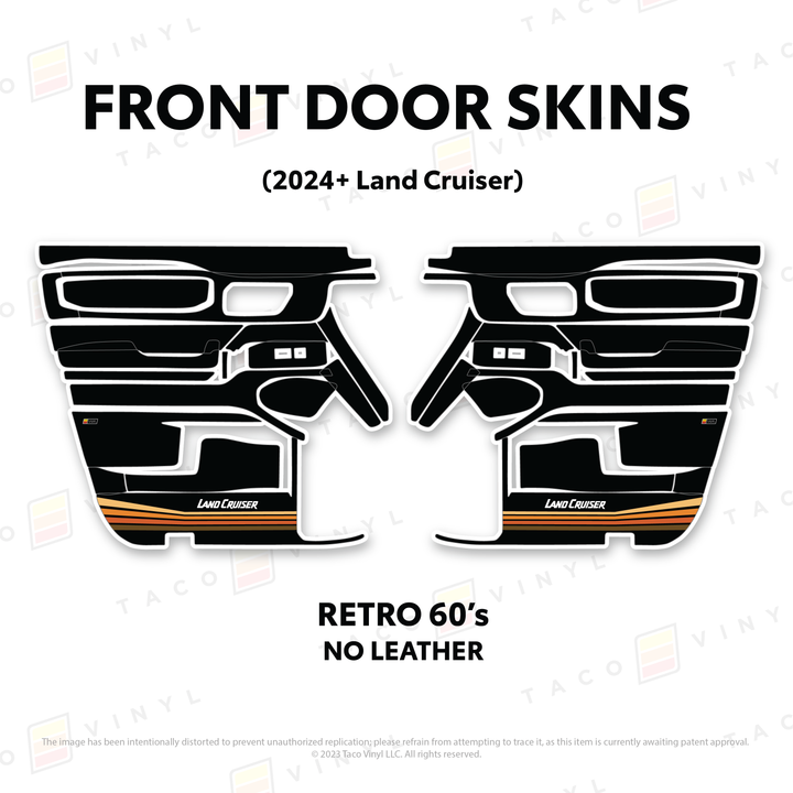 2025+ Land Cruiser 250 Door Skins