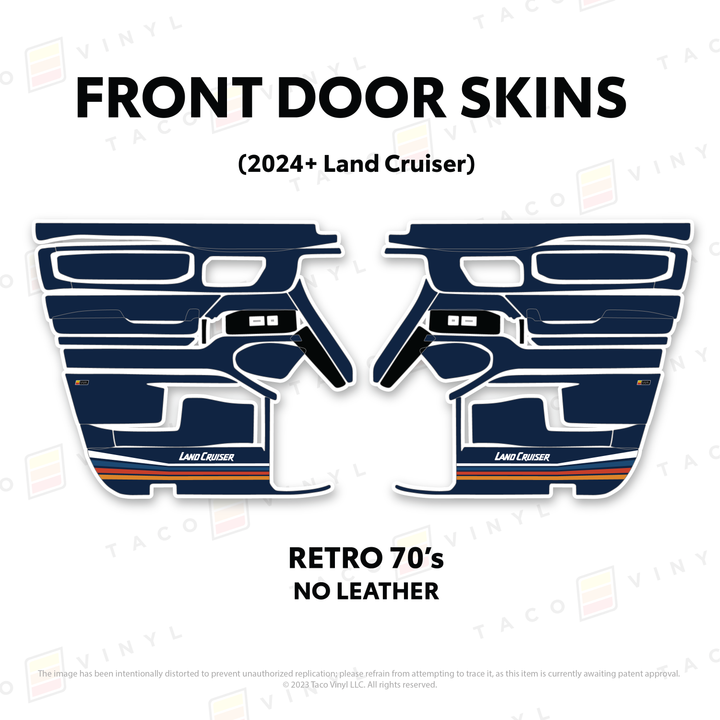 2025+ Land Cruiser 250 Door Skins