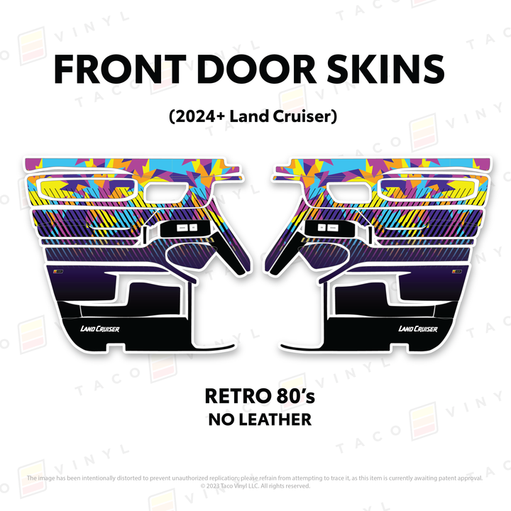 2025+ Land Cruiser 250 Door Skins