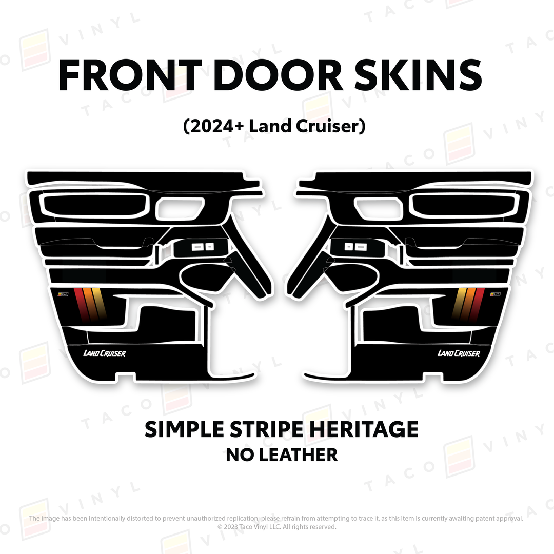 2025+ Land Cruiser 250 Door Skins