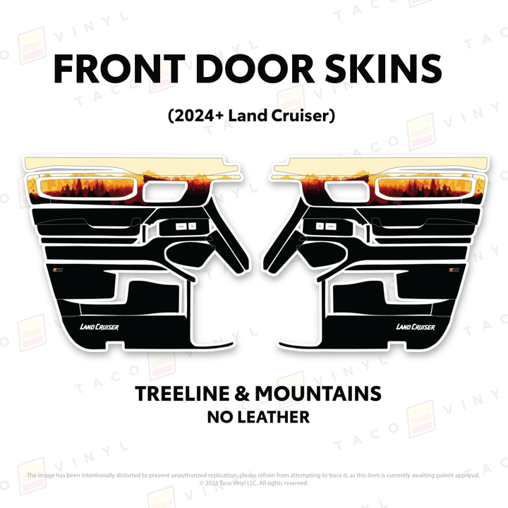 2025+ Land Cruiser 250 Door Skins