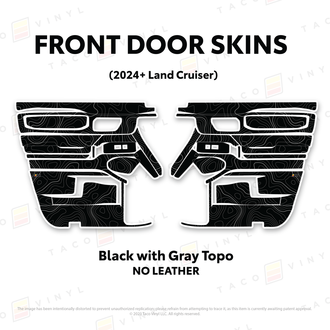 2024+ Land Cruiser 250 Door Skins