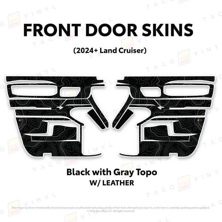 2024+ Land Cruiser 250 Door Skins