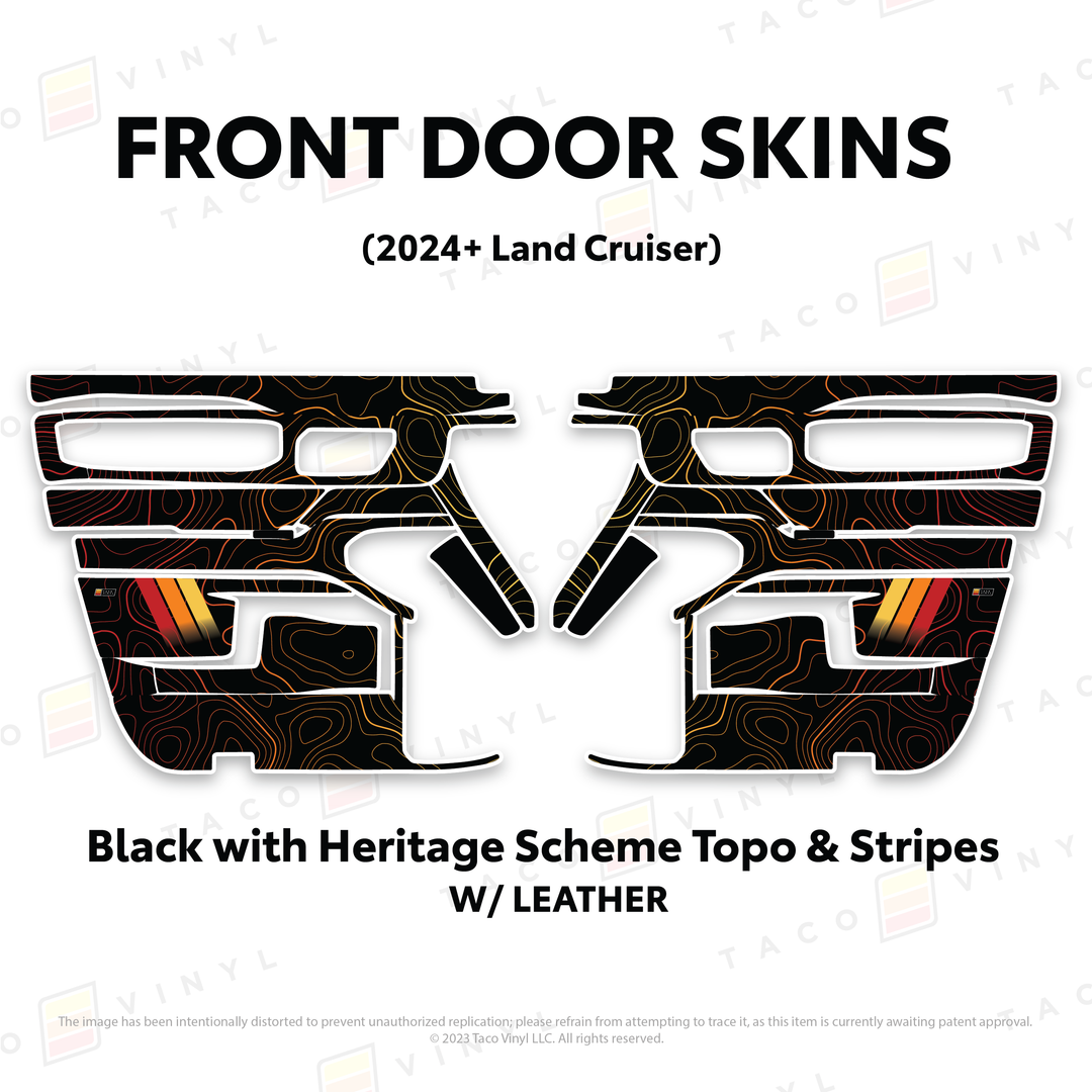 2024+ Land Cruiser 250 Door Skins