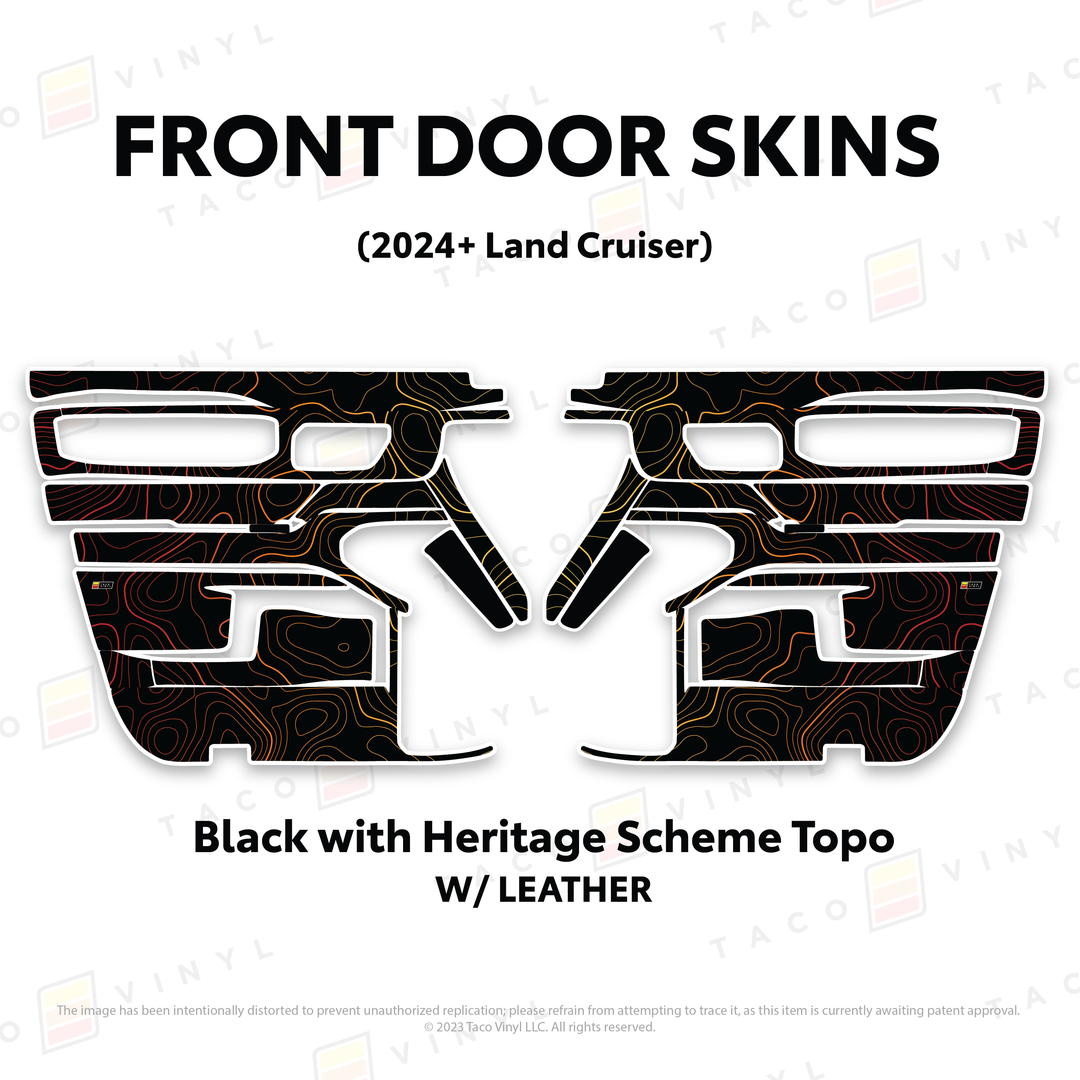 2024+ Land Cruiser 250 Door Skins