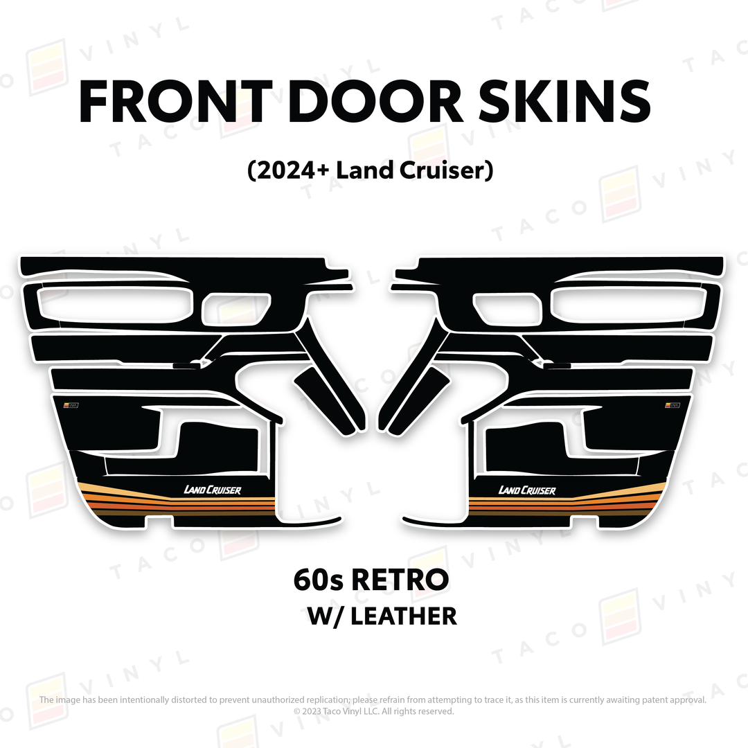 2025+ Land Cruiser 250 Door Skins