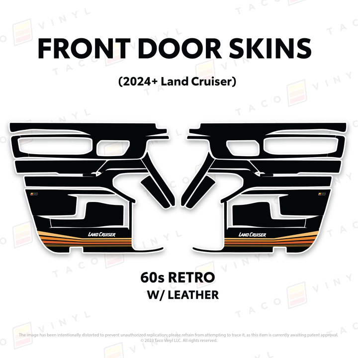 2025+ Land Cruiser 250 Door Skins