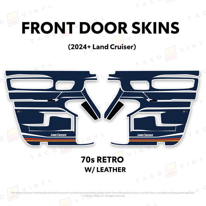 2025+ Land Cruiser 250 Door Skins