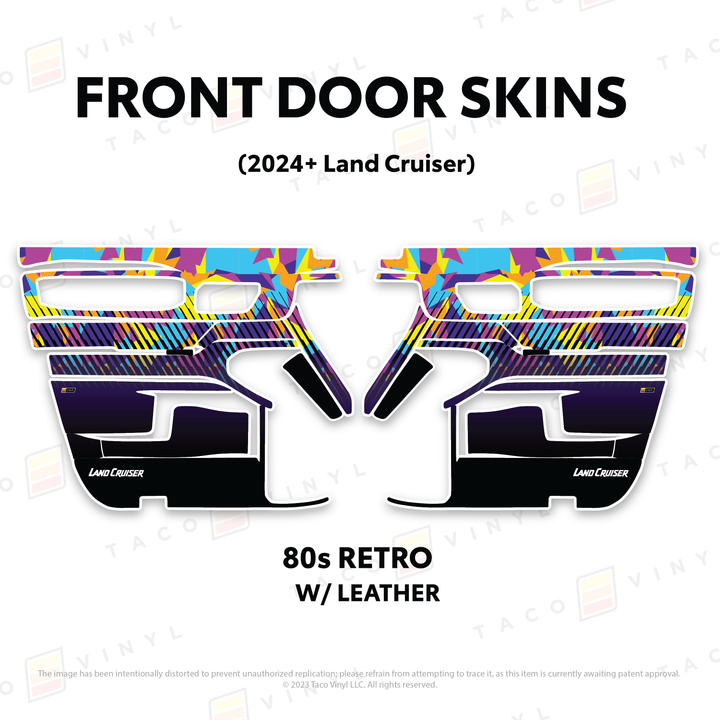 2025+ Land Cruiser 250 Door Skins