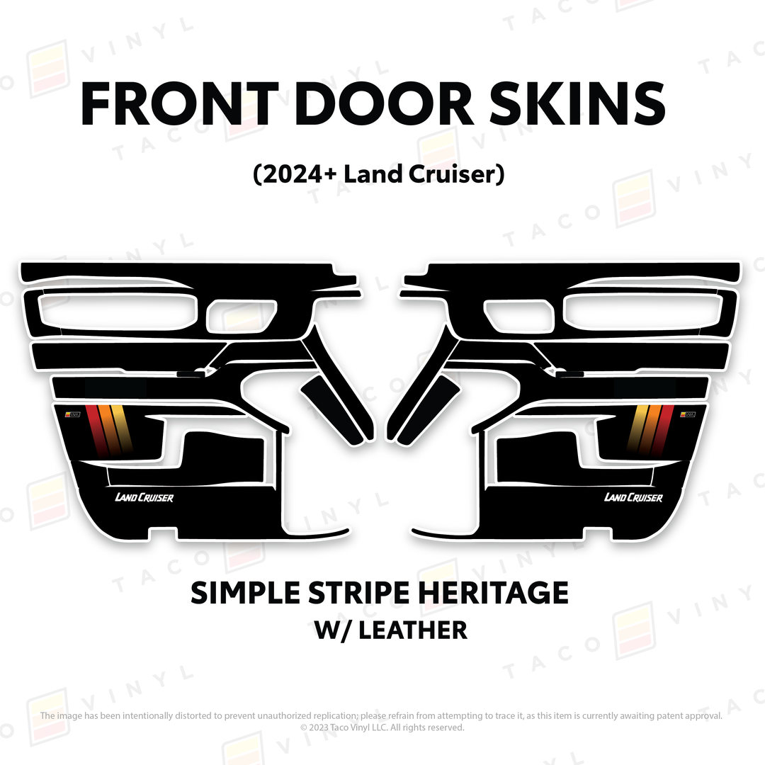 2025+ Land Cruiser 250 Door Skins