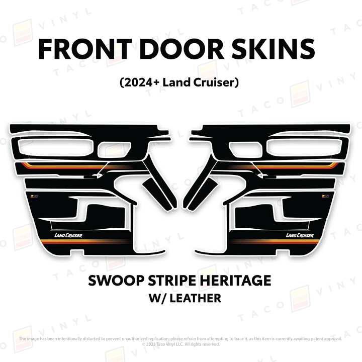 2024+ Land Cruiser 250 Door Skins
