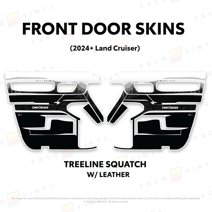 2025+ Land Cruiser 250 Door Skins