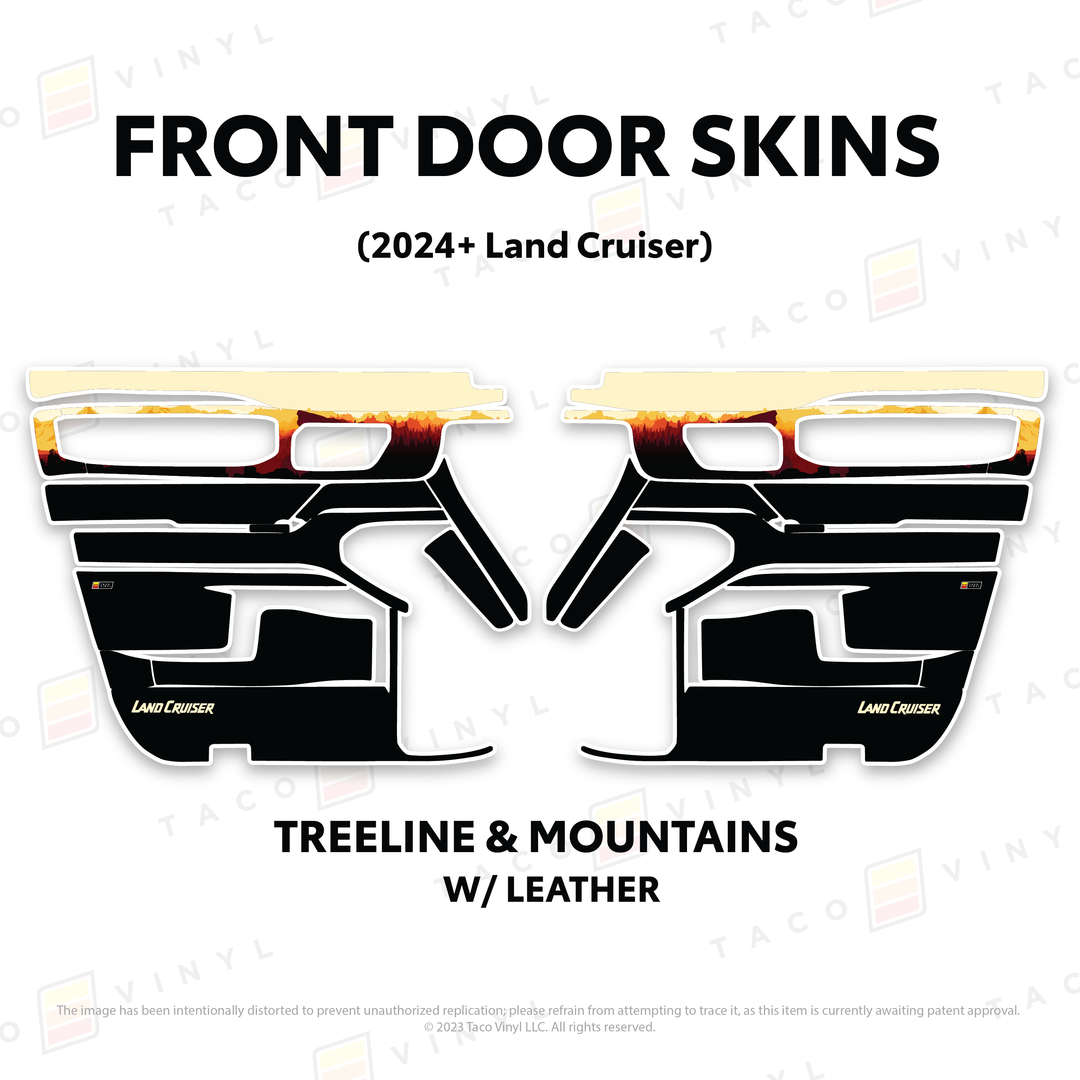 2025+ Land Cruiser 250 Door Skins