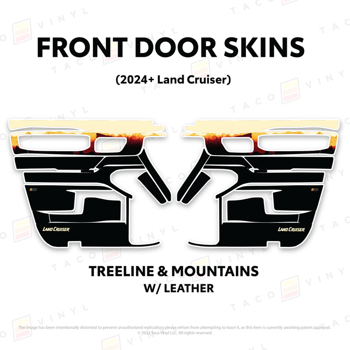 2025+ Land Cruiser 250 Door Skins