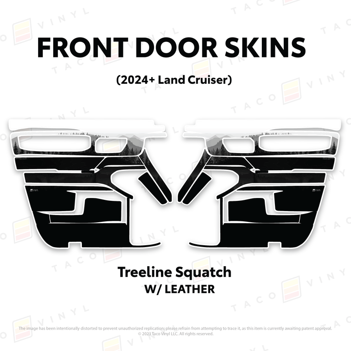 2024+ Land Cruiser 250 Door Skins