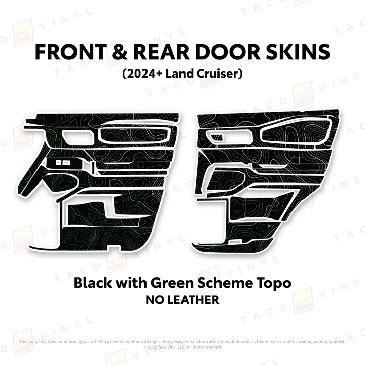 2024+ Land Cruiser 250 Door Skins