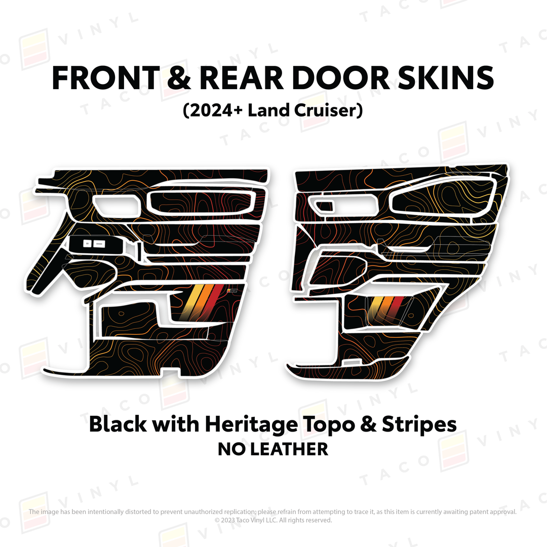2024+ Land Cruiser 250 Door Skins