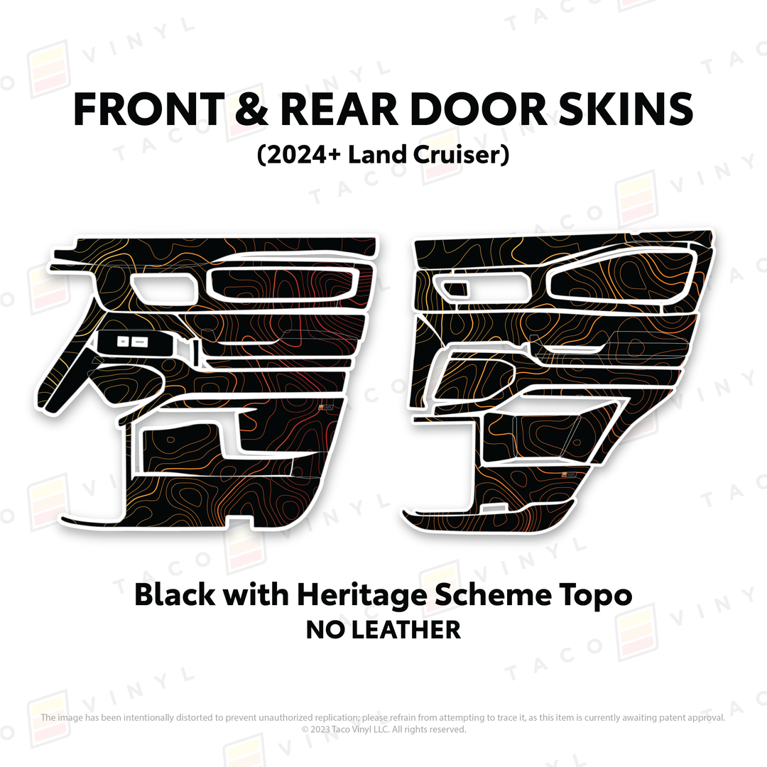 2024+ Land Cruiser 250 Door Skins
