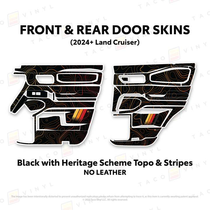 2024+ Land Cruiser 250 Door Skins
