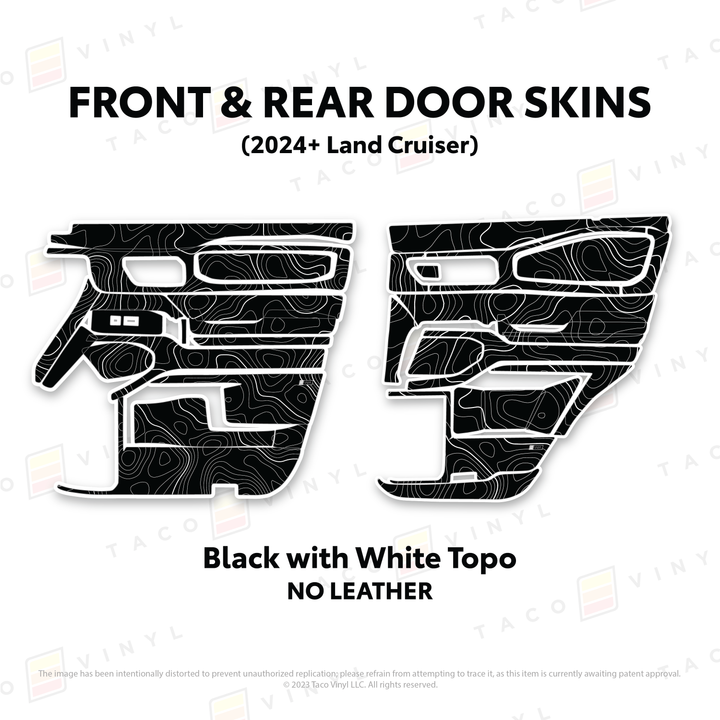 2024+ Land Cruiser 250 Door Skins