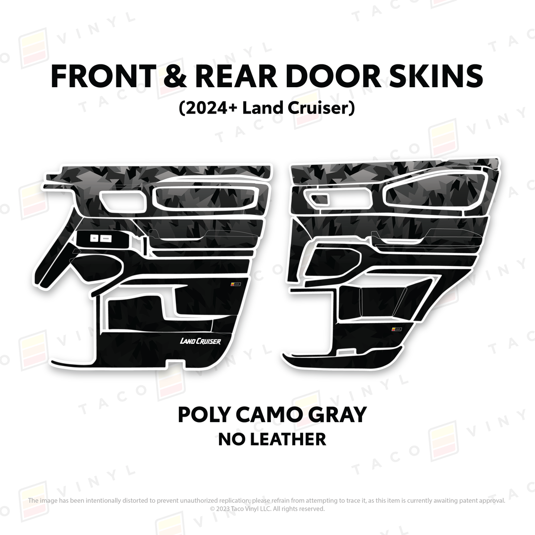 2025+ Land Cruiser 250 Door Skins