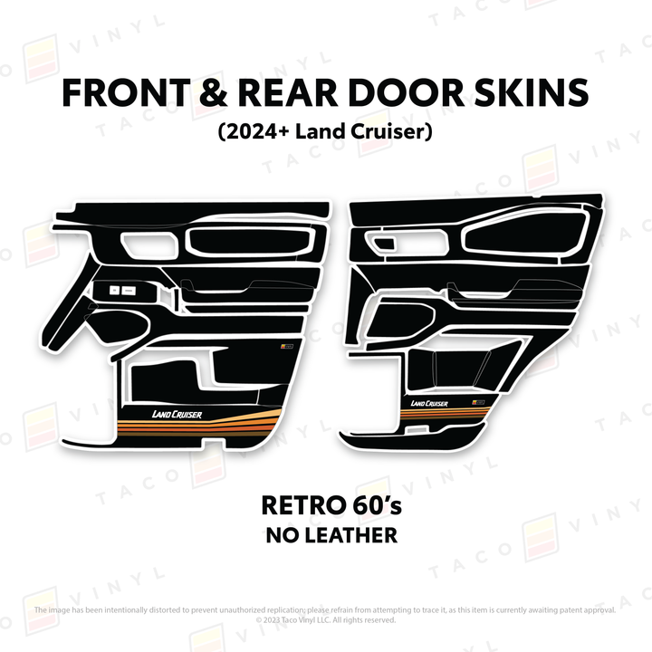2025+ Land Cruiser 250 Door Skins