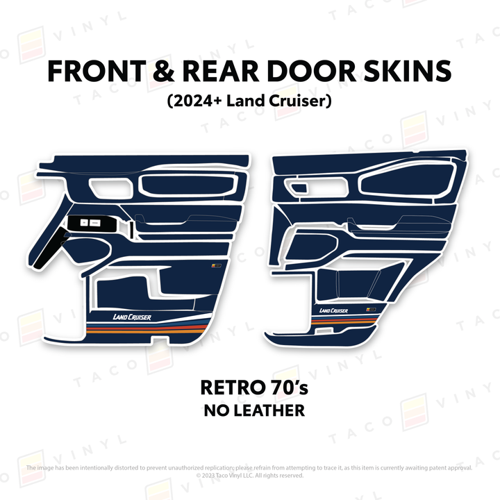 2025+ Land Cruiser 250 Door Skins