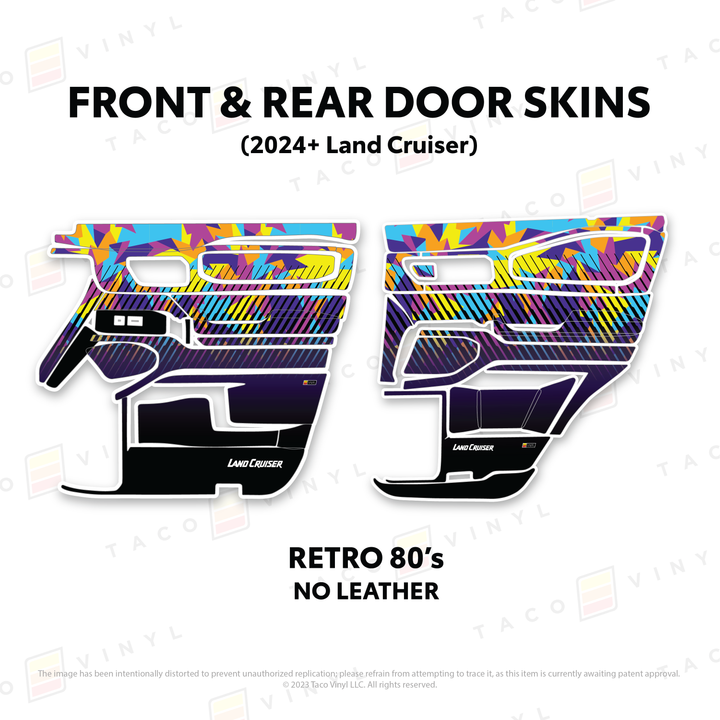 2025+ Land Cruiser 250 Door Skins