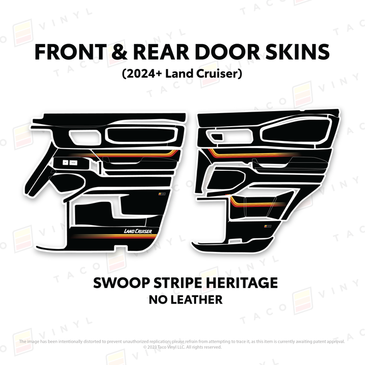 2025+ Land Cruiser 250 Door Skins