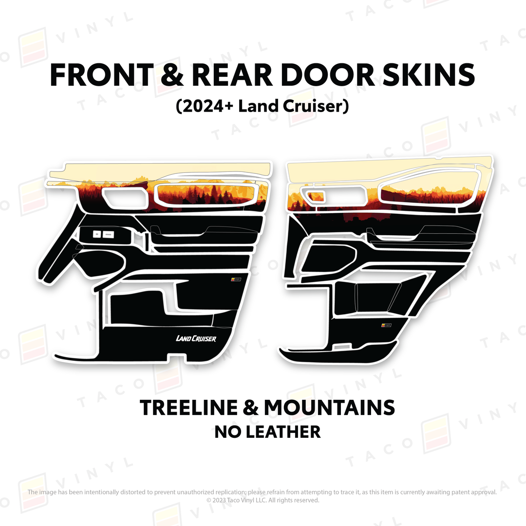 2025+ Land Cruiser 250 Door Skins