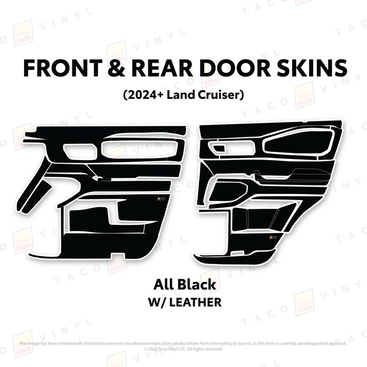 2024+ Land Cruiser 250 Door Skins