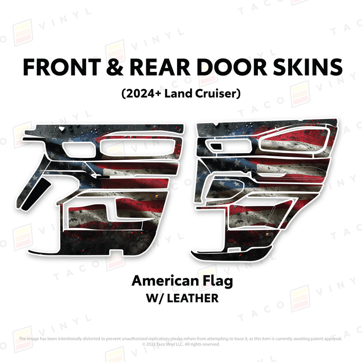 2024+ Land Cruiser 250 Door Skins