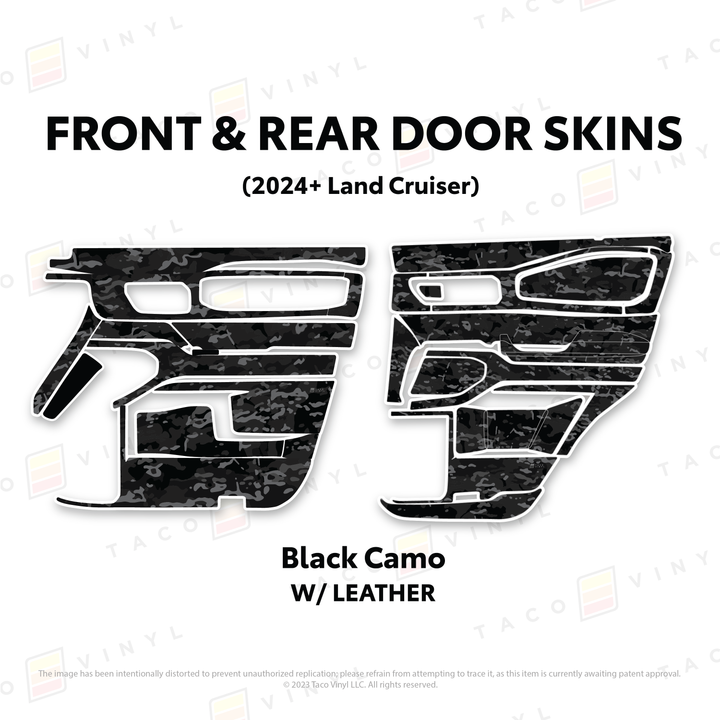 2024+ Land Cruiser 250 Door Skins