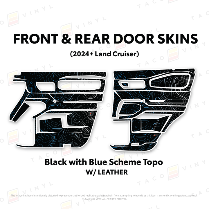 2024+ Land Cruiser 250 Door Skins