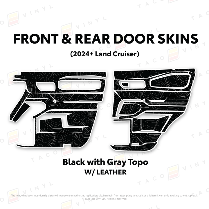 2024+ Land Cruiser 250 Door Skins