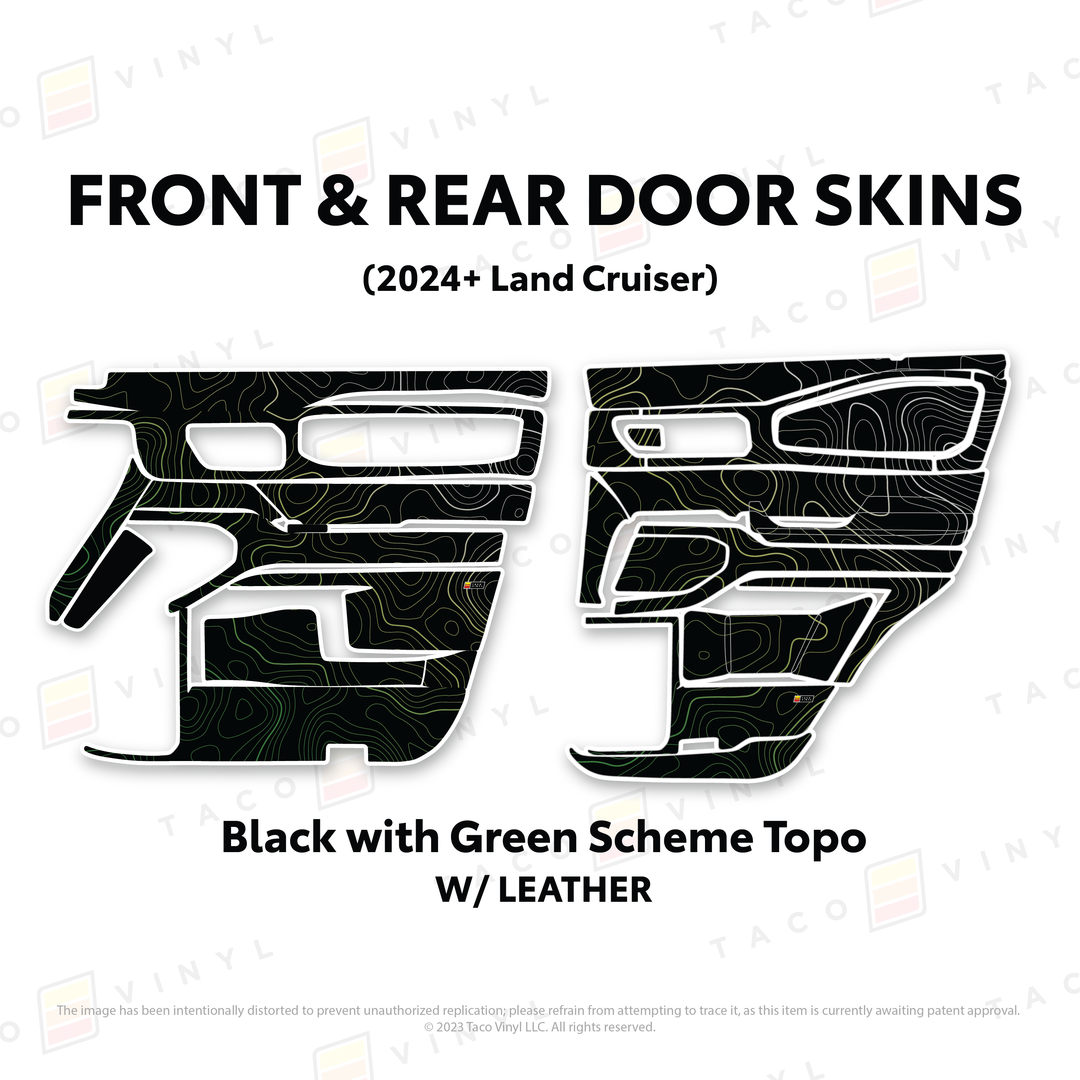 2024+ Land Cruiser 250 Door Skins