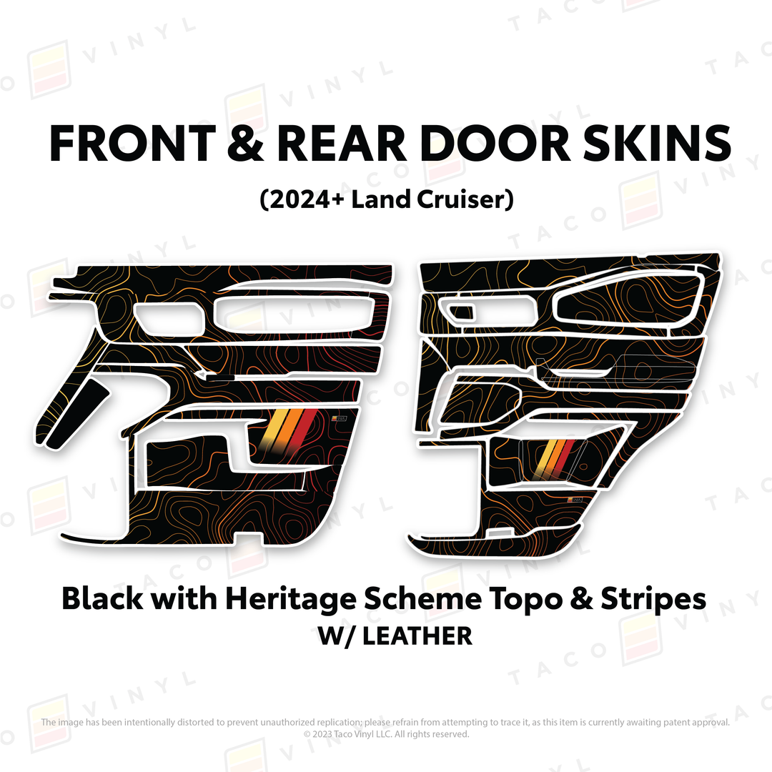 2024+ Land Cruiser 250 Door Skins
