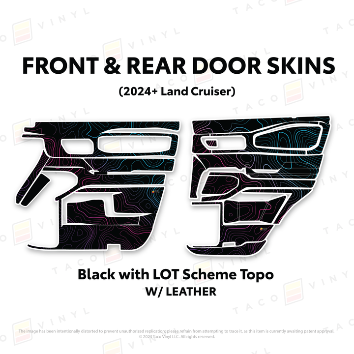 2024+ Land Cruiser 250 Door Skins
