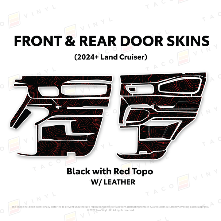 2024+ Land Cruiser 250 Door Skins
